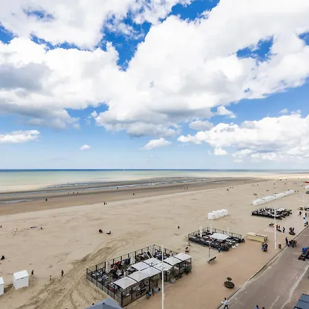 Daire Golvenzang 0601 - 2 Slaapkamers Tot 6p - Prachtig Frontaal Zeezicht Koksijde