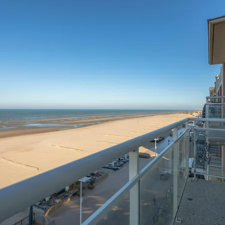 Daire Golvenzang 0601 - 2 Slaapkamers Tot 6p - Prachtig Frontaal Zeezicht Koksijde